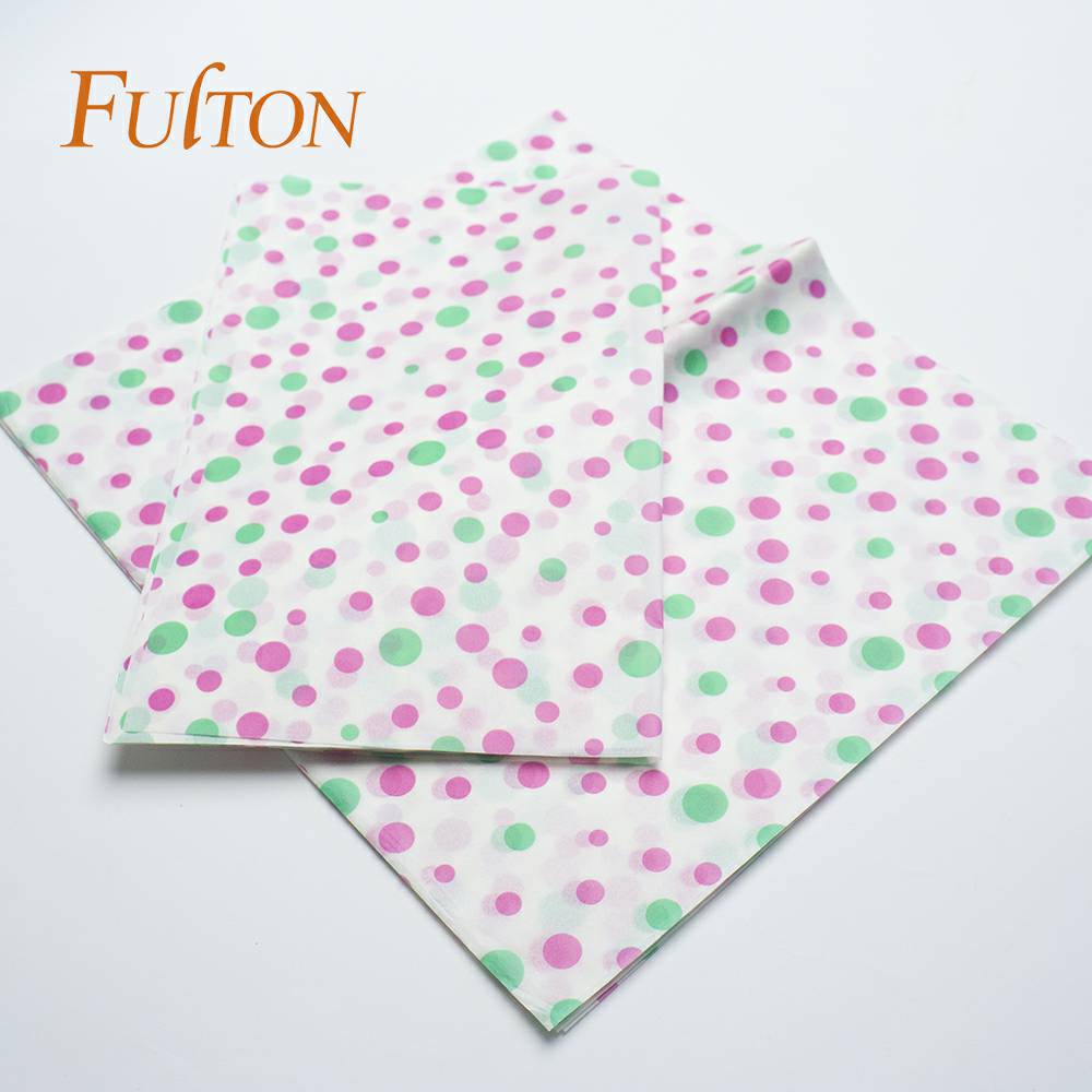 斑点款汉堡包装纸